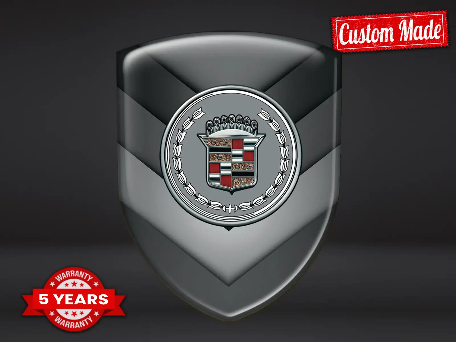 Cadillac Pegatinas En Relieve Máximo Estilo Pro Rendimiento ST